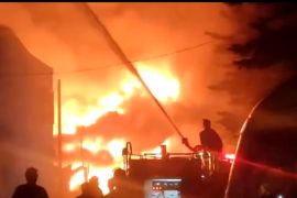 Kebakaran melanda Manggarai