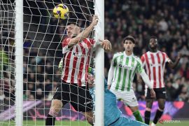 Liga Spanyol - Betis dua kali gagal pertahankan keunggulan saat dimbangi Athletic 2-2