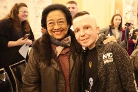 Megawati kunjungi anak korban perang Palestina dan Ukraina