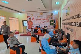 Kansar Pangkalpinang gelar donor darah sambut Hari Bakti HUT ke-53 Basarnas