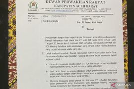 DPRK Aceh Barat rekomendasi penghentian hauling batu bara dua perusahaan tambang