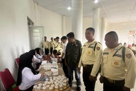 Satuan pengamanan Unja lakukan tes urine