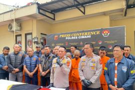 Pencurian motor di Cimahi: Polisi ringkus sembilan pelaku dan 12  motor diselamatkan