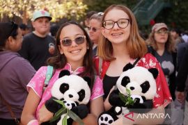 Meriahnya perayaan Tahun Baru Imlek di California Selatan