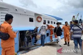 Penumpang kapal laut antarpulau di Babel naik 75,15 persen