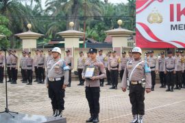 Polres Batanghari gelar upacara PTDH