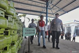 Polisi cek ketersediaan elpiji 3 kilogram di Blitar