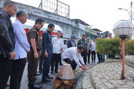 Pemkab Aceh Barat revitalisasi Tugu Pelor senilai Rp1,7 miliar dari CSR, termasuk bangun pedestrian