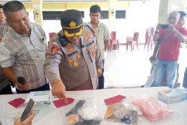 Polres Beltim bekuk empat diduga pengedar narkoba di awal tahun ini