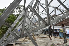 Korban tewas insiden atap roboh di Dominika bertambah menjadi 184 orang