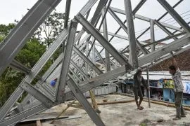 Korban tewas insiden atap roboh di Dominika bertambah menjadi 184 orang