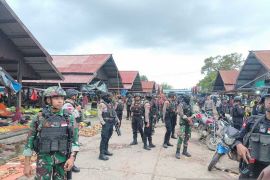 TNI/Polri gelar patroli gabungan di Wamena cegah kericuhan