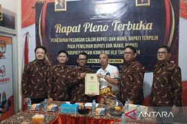 KPU OKU tetapkan Teddy-Marjito pemenang  Pilkada 2024