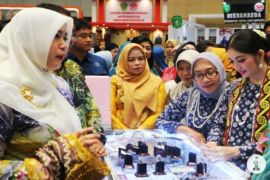 Dekranasda Banjar pamerkan Bbrlian pada Inacraft 2025