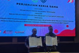 Kejati Sultra-BPVP Kerjasama Pelatihan bagi Pelaku Tindak Pidana