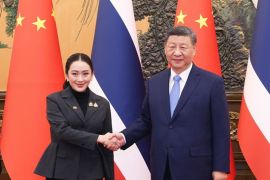 Sultan Brunei dan PM Thailand bertemu Presiden China