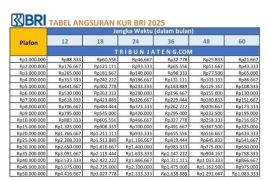 Cara pengajuan KUR BRI, syarat dan tabel cicilan terbaru 2025