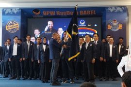 Pengurus DPW Nasdem Bangka Belitung periode 2024-2029 resmi dilantik