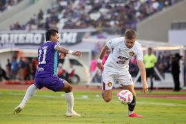 Gol Ryuji Utomo bawa Persita Tangerang atasi Persik Kendiri 1-0