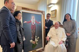 Pertemuan Megawati dan Paus Fransiskus berlangsung hangat