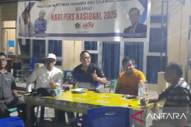 Semarak Lomba domino PWI Sultra sambut HPN 2025