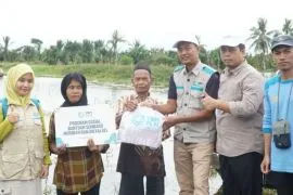 PLN South-Central Kalimantan aids flood victims