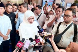 Khofifah ajak pers bagikan pesan edukatif tentang ketahanan pangan