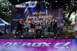 Pecinta Aerox nikmati vibes We Are Aerox Society di Jakarta