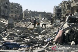 Erdogan sebut Netanyahu harus bayar ganti rugi atas kerusakan di Gaza