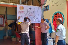 Polres Bengkayang Kalbar lakukan rekayasa lalu lintas cegah macet hari H CGM