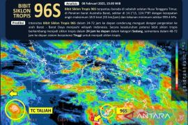 BBMKG catat kecepatan angin di Bali tembus 74 km per jam