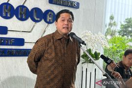 Ini kata Erick Thohir soal pemilihan TNI aktif sebagai dirut Bulog