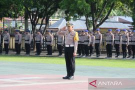 Polda Gorontalo apel gelar pasukan Operasi Keselamatan Otanaha 2025