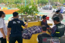 Seorang lansia ditemukan meninggal di Taman Yos Sudarso Palangka Raya
