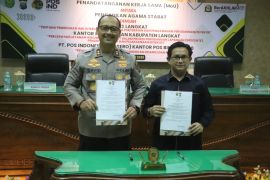 Polres Langkat dan Pengadilan Agama Stabat MoU pengamanan persidangan