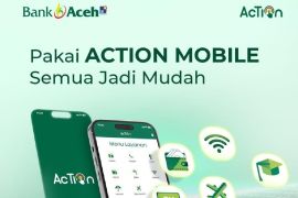 Bank Aceh: Action mobile mudahkan nasabah bertransaksi secara online