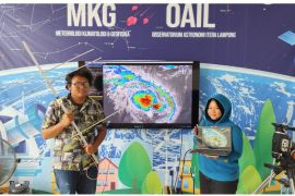 Stasiun Bumi Itera deteksi pergerakan Siklon Taliah di Barat Daya Sumatera