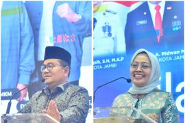 Pemkot Jambi silaturahmi dengan Wali Kota dan Wakil Wali Kota terpilih