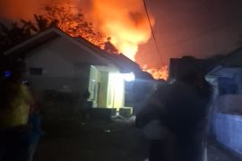 Terjadi kebakaran di perkampungan Arjasari Kabupaten Bandung