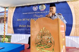 Rutan Tarutung peringati Isra Mi'raj sebagai momentum peningkatan iman