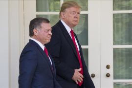 Raja Yordania tegas tolak pengusiran warga Gaza saat bertemu Donald Trump