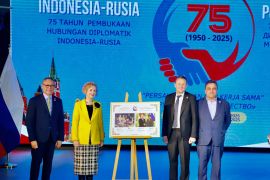 Perayaan HUT ke-75 hubungan diplomatik RI-Rusia meriah