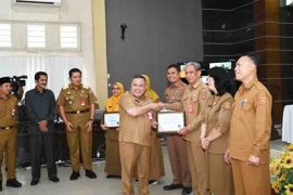 Pelayanan Dinsos Kobar masuk kategori zona hijau dengan nilai 87,91