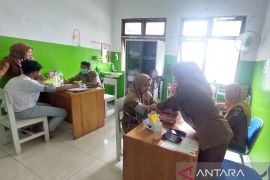 Dinkes Tapin simulasikan CKG pada 13 puskesmas