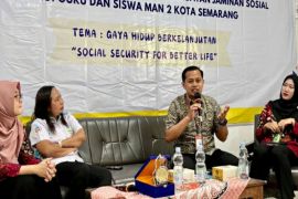 BPJS Kesehatan terjun ke MAN 2 Kota Semarang sosialisasikan JKN