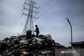 Penumpukan sampah di Kabupaten Bandung Barat