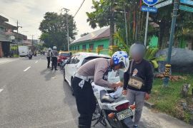 Satlantas Polres Belitung tilang 50 kendaraan langgar lalu lintas