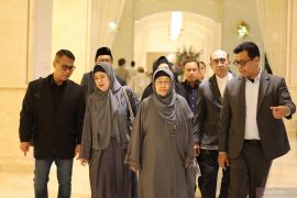 Megawati tiba di Abu Dhabi disambut utusan khusus Ibu Suri Uni Emirat Arab