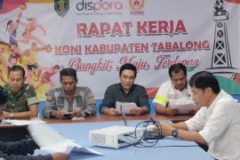 KONI Tabalong menjaring calon ketua umum PAW periode 2023-2027