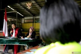 Pelanggar lalu lintas di Gorontalo menjalani sidang di tempat